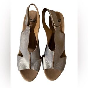 Clarks wedge Sandal